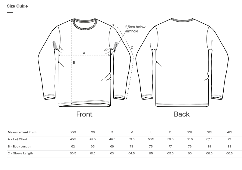 T-shirt manica lunga UNISEX