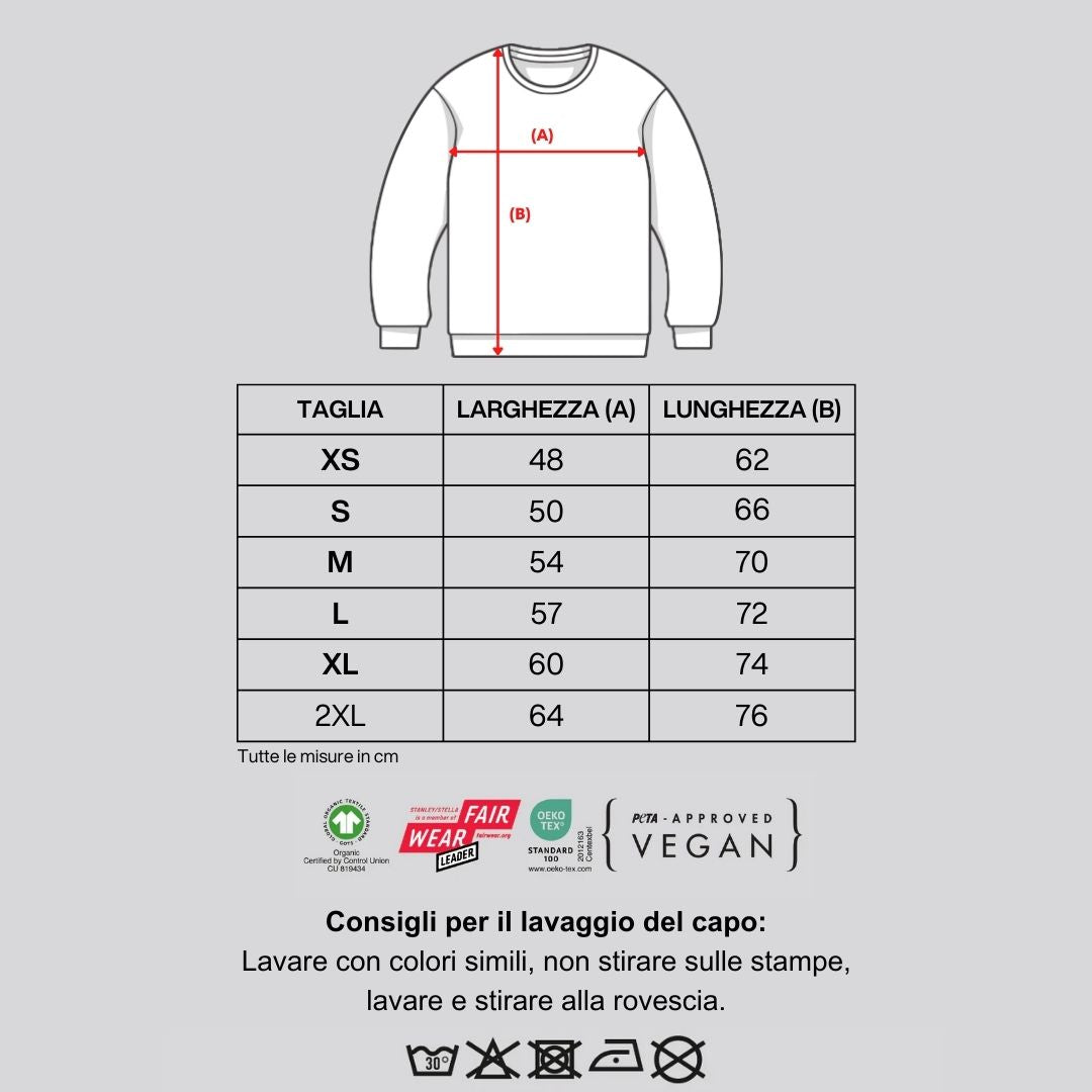 Felpa leggera cappuccio UNISEX