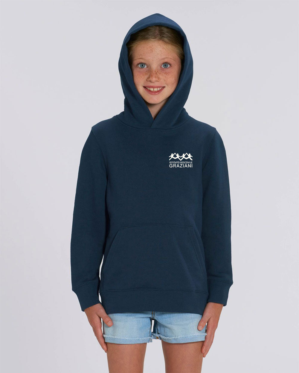 Felpa pesante cappuccio KID