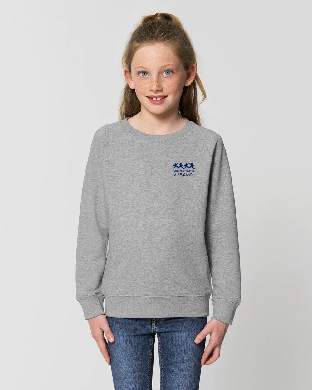 Felpa girocollo leggera KID (PRODOTTO FINESERIE)