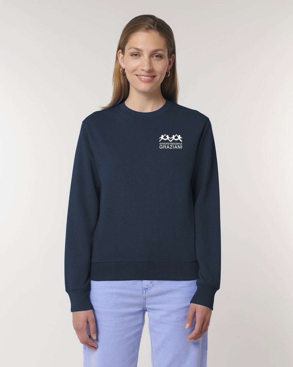 Felpa girocollo leggera UNISEX