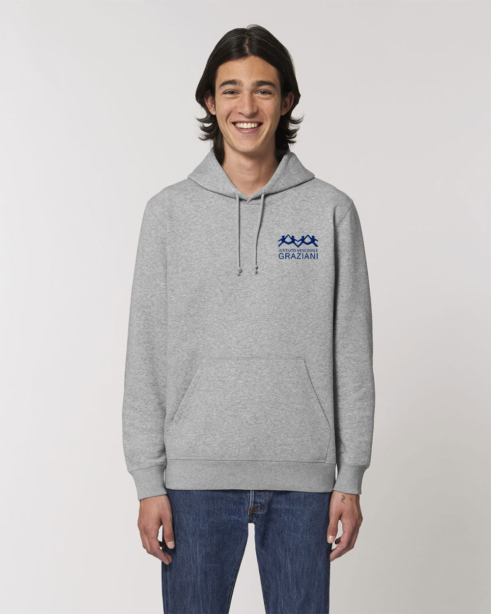 Felpa pesante cappuccio UNISEX