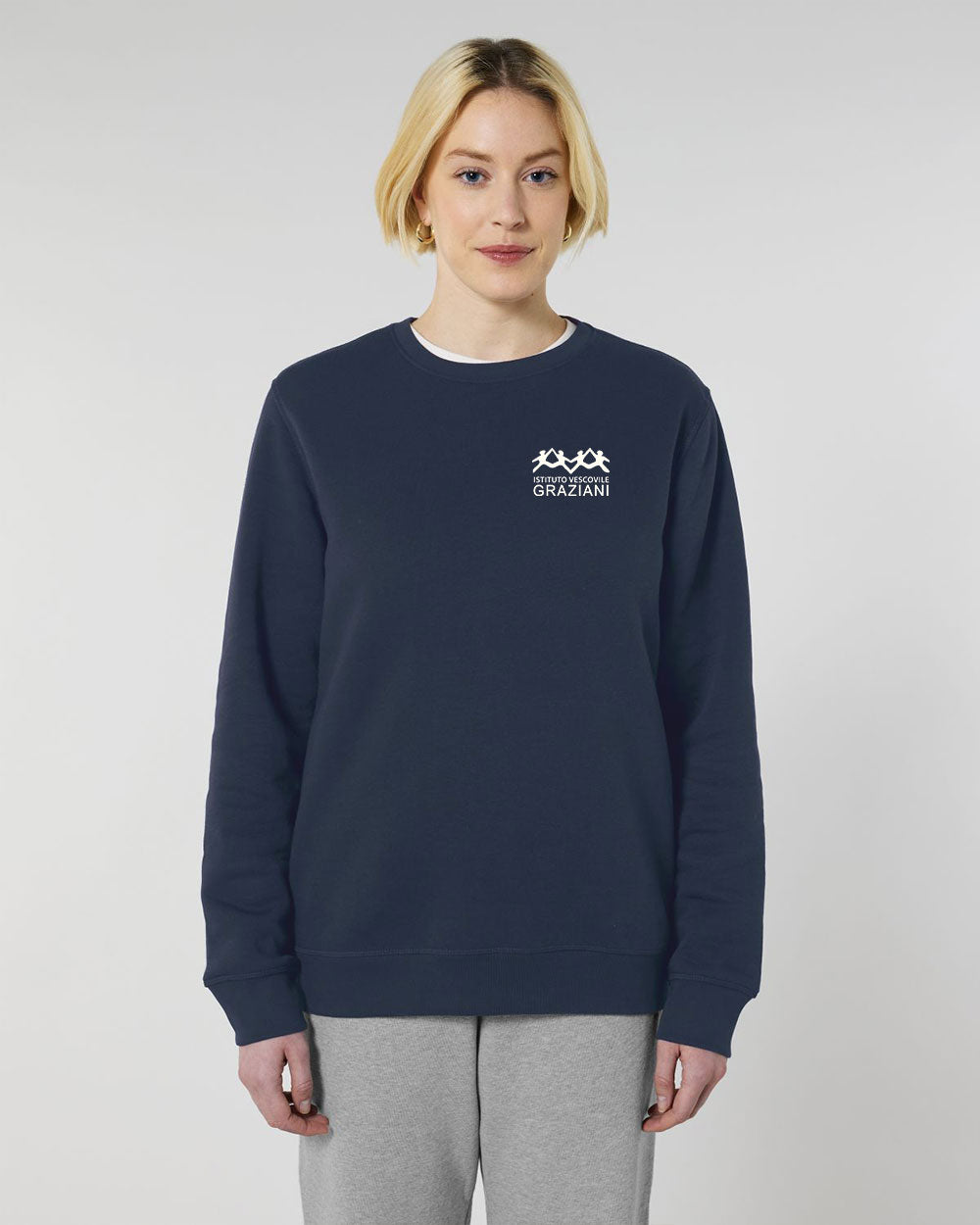 Felpa girocollo pesante UNISEX
