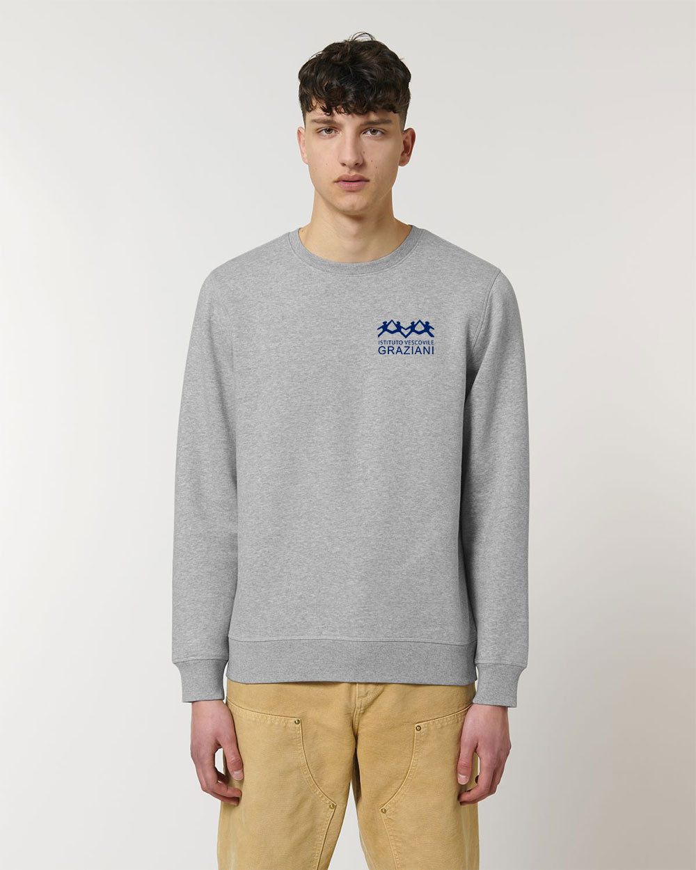 Felpa girocollo pesante UNISEX