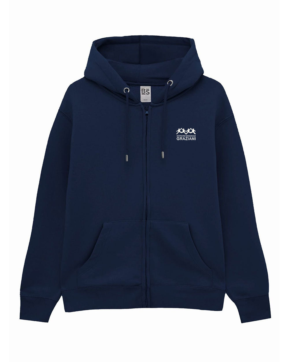 Felpa leggera cappuccio zip KID